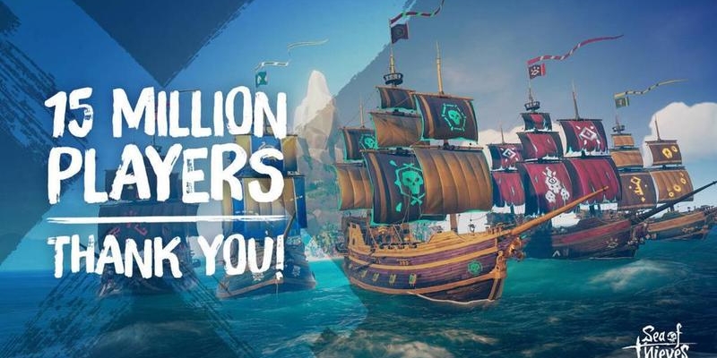 15 milhões de piratas em Sea of ​​Thieves