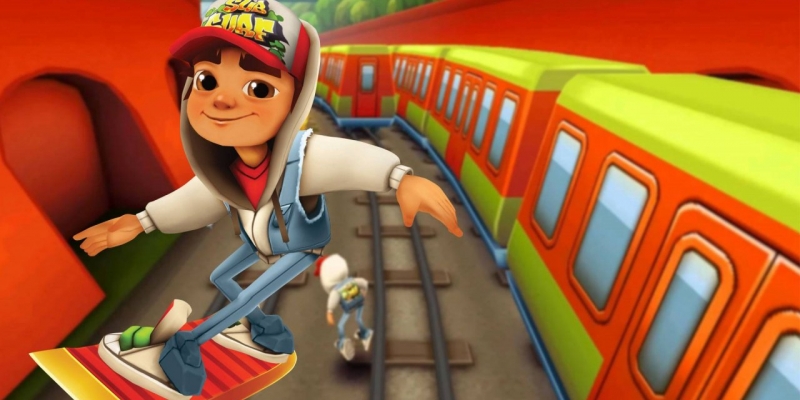 A 'competição' dos Subway Surfers