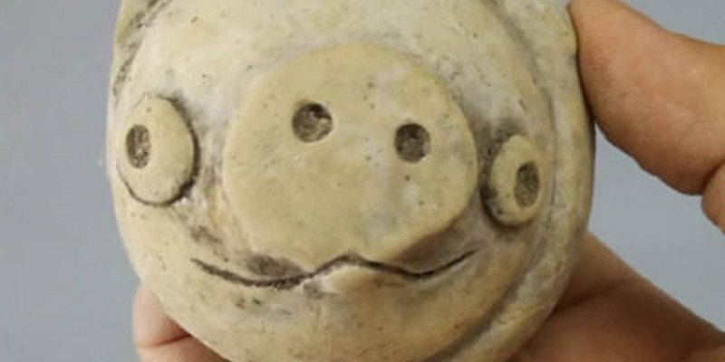 Uma figura de 3.000 anos aparece na China como um personagem de Angry Birds