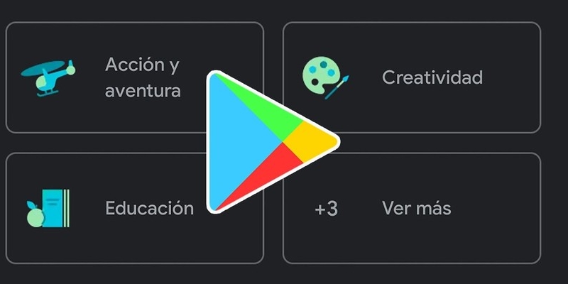 Alterações no design da Google Play Store