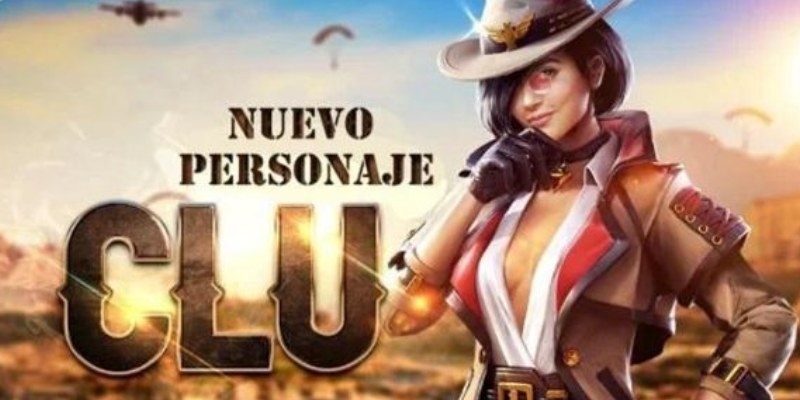Clu está pronto para jogar no Garena Free Fire