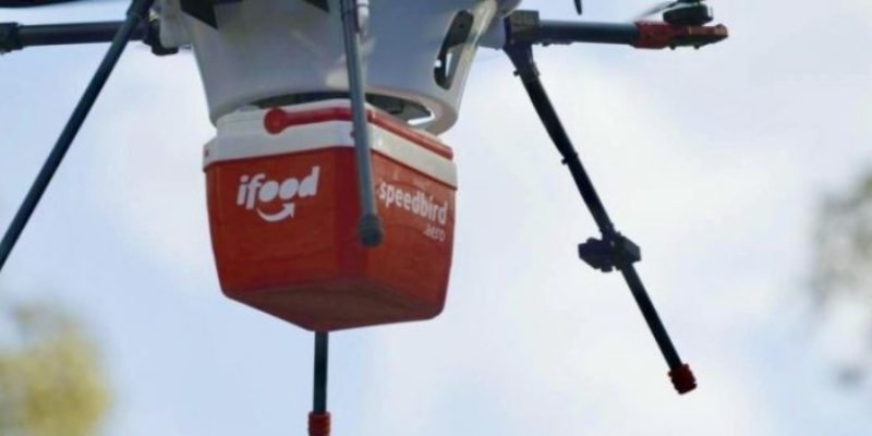 No Brasil, entregas de drones já são uma realidade com iFood