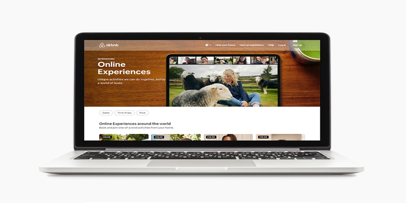 Experiências virtuais no AirBnb