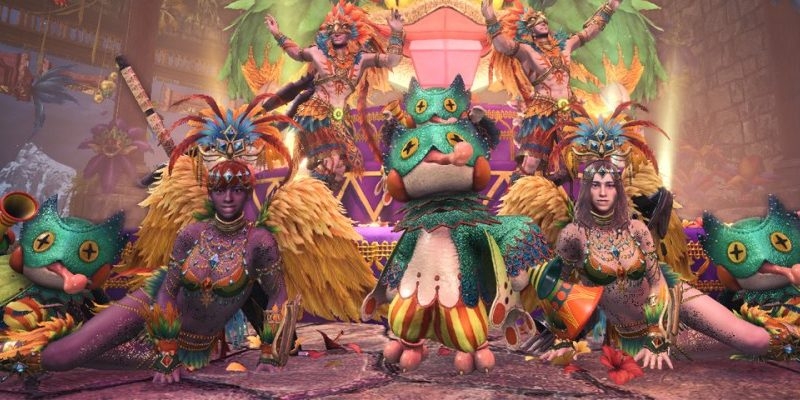 Festival de Samba, o novo evento Monster Hunter World