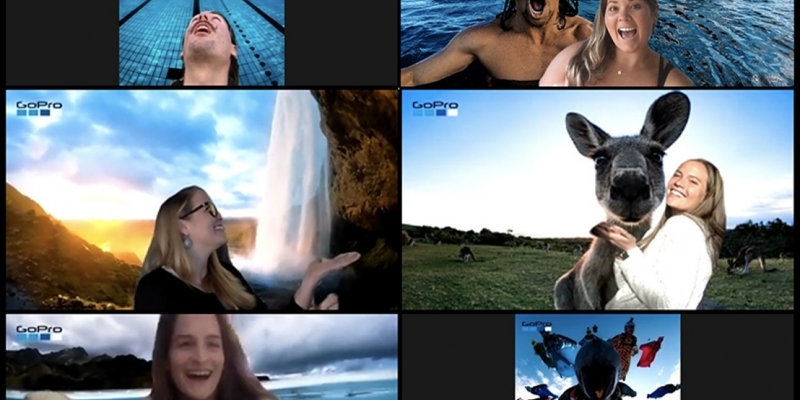 Fundos e filtros virtuais em sua videoconferência com o Zoom Cloud Meeting