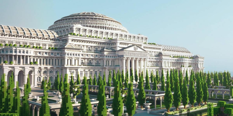 Paraíso da liberdade de imprensa em Minecraft