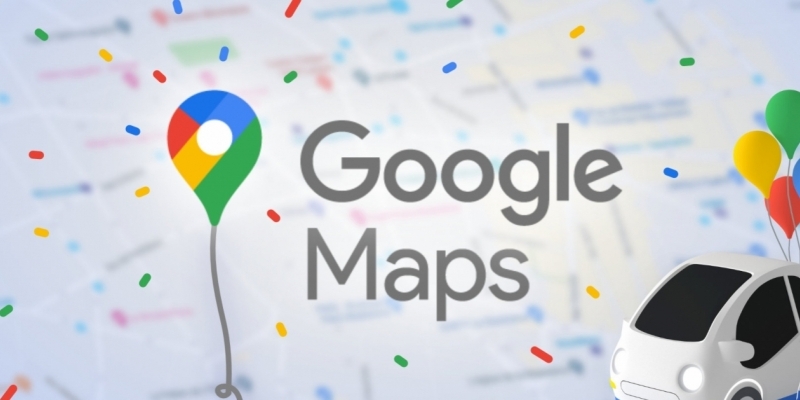 Notícias no Google Maps para a comemoração do seu 15º aniversário
