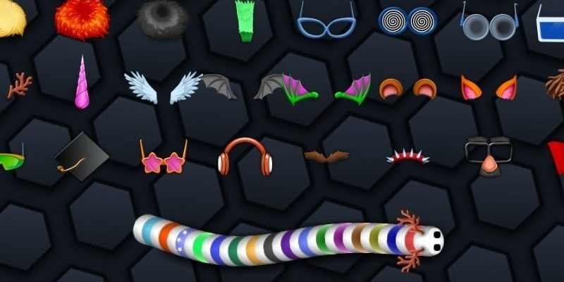 Personalize sua cobra no Slither.io