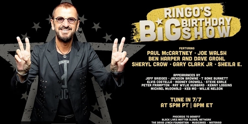 Ringo Starr comemorou seu 80º aniversário com um concerto no YouTube