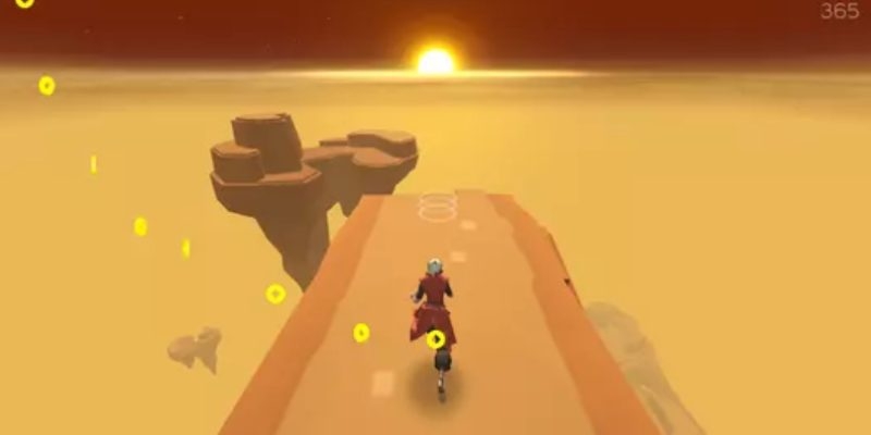 Sky Dancer, um dos jogos de corrida mais baixados na Play Store